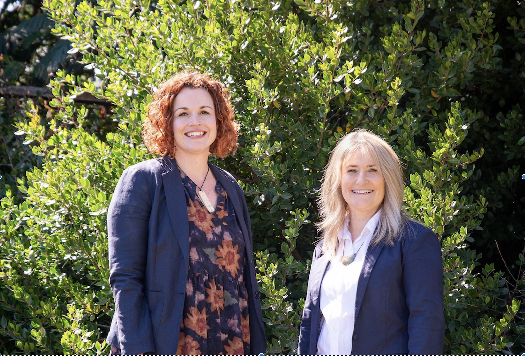 Ceit Robinson and Emma Sanderson