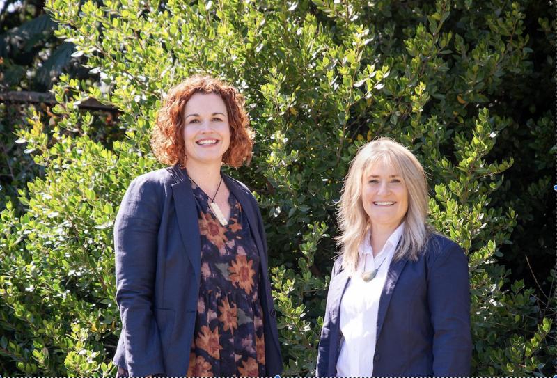 Ceit Robinson and Emma Sanderson